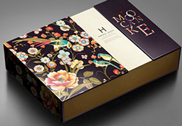 Packaging box printing process